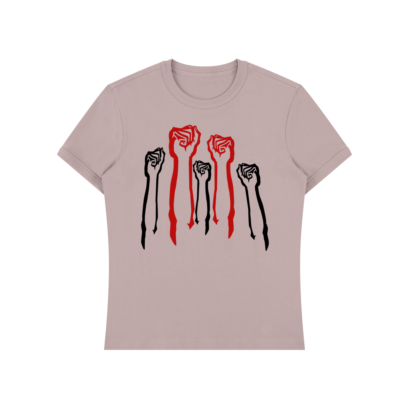 Heavyweight Slim Fit T-Shirt: raise A Fist In Unity