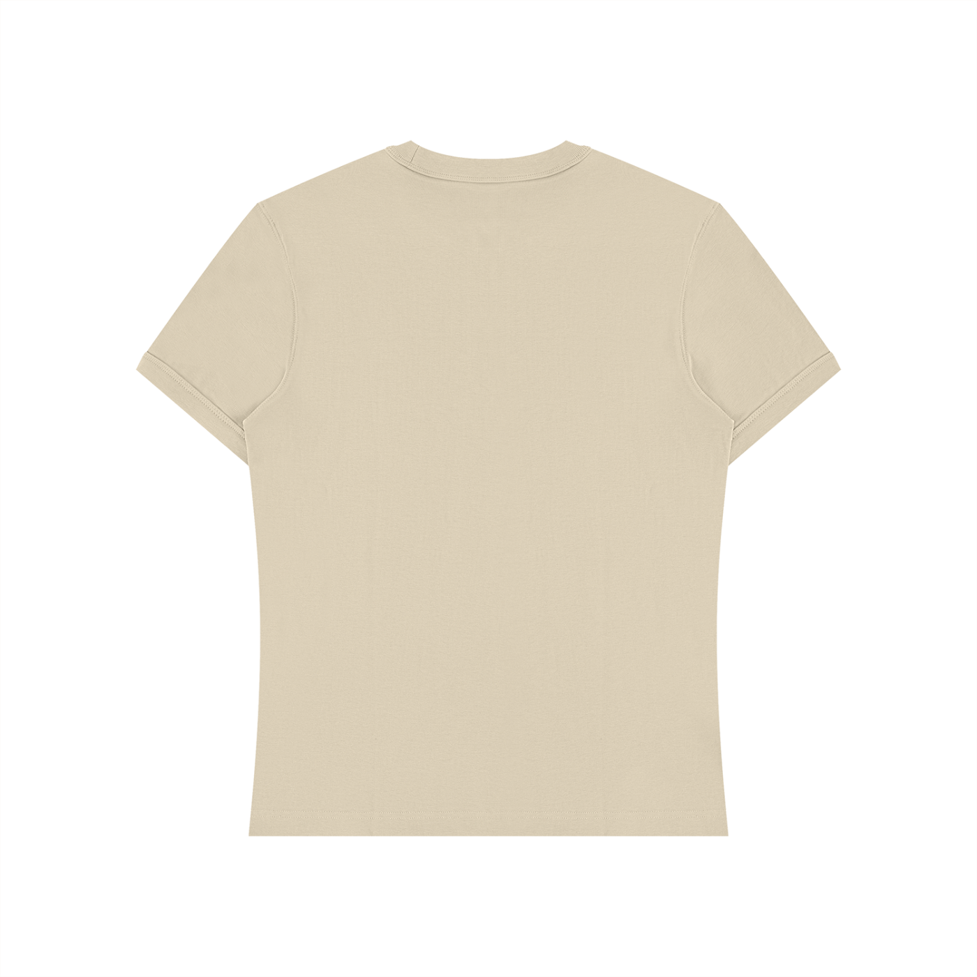 Heavyweight Slim Fit T-Shirt: Black Zone Apparel Branding