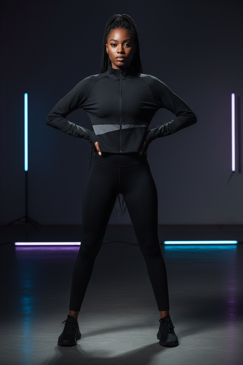 Women's Paneled Yoga Jacket