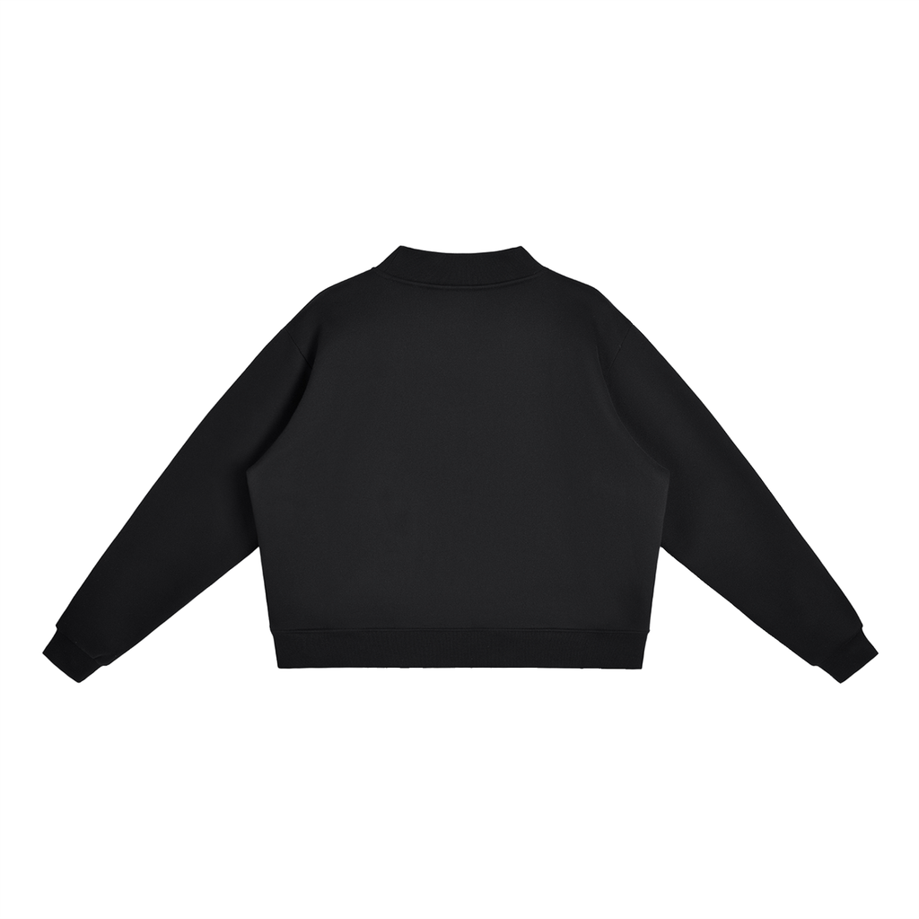 California - Essential Fleece Mock-Neck Crew Sweatshirt