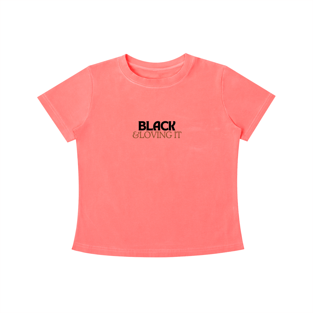 Black & Loving It - Slim Fit T-shirt
