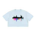 Women's Mineral Wash Cotton Crop T-Shirt