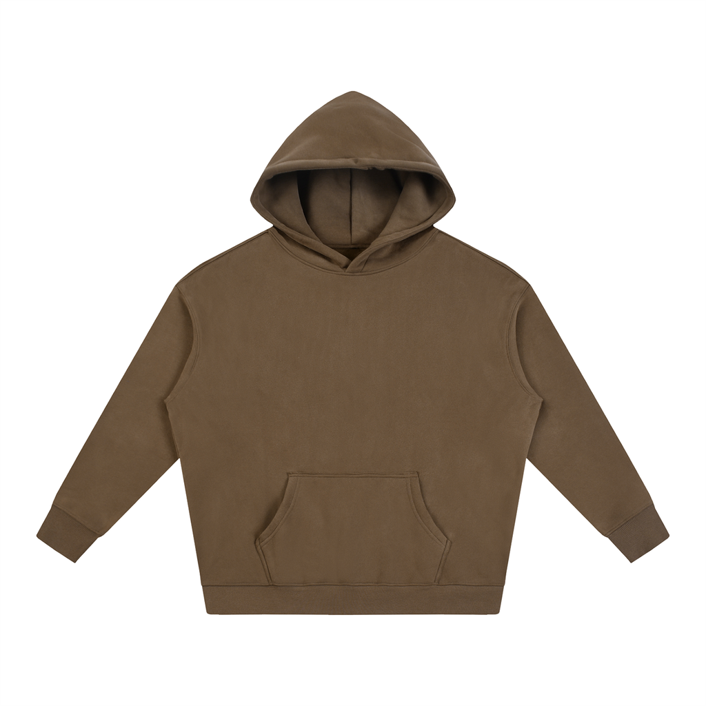 Men's Heavyweight Cotton Blend Hoodie – Casual Streetwear Pullover