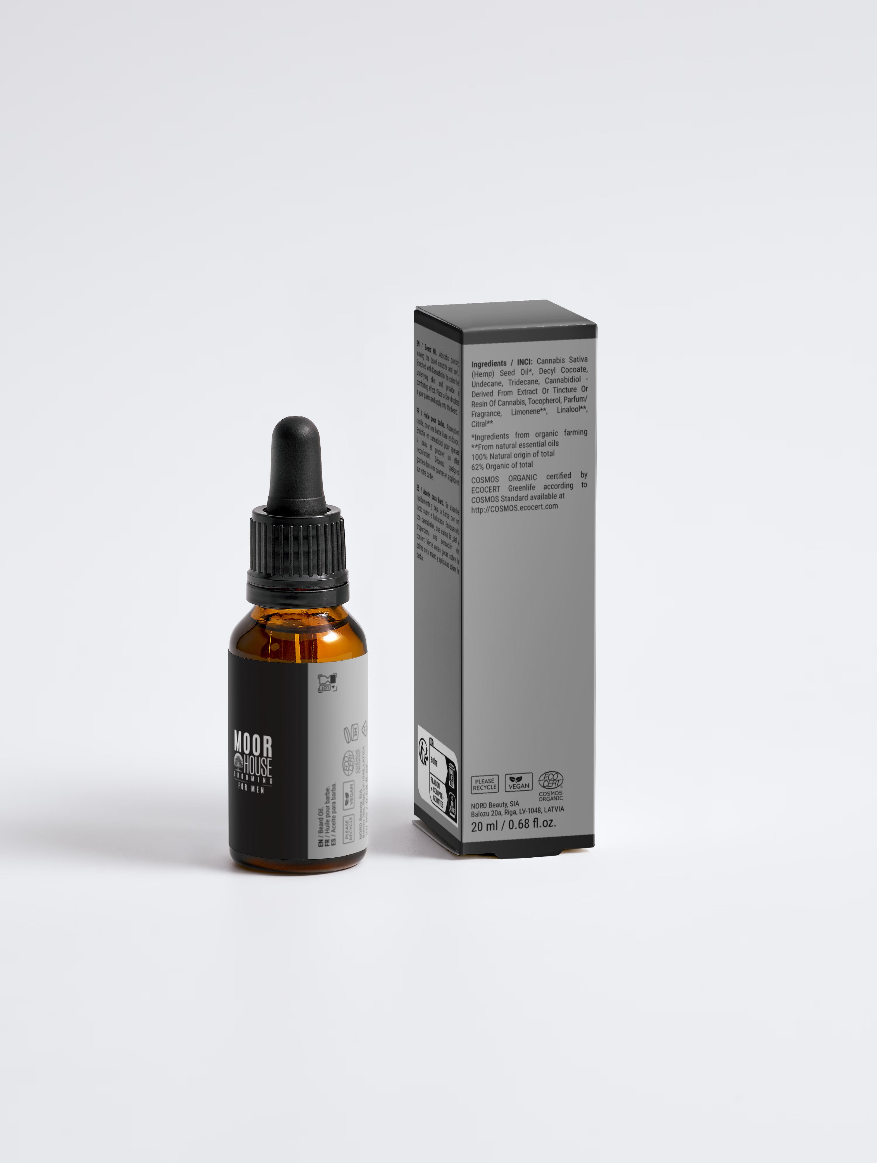 Moor House Grooming For Men Premium Softening Beard Oil