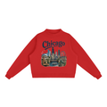Chicago - Woman's Essential Fleece Mock-Neck Crew Sweatshirt