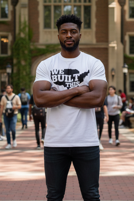 Men's Oversized T-Shirt: We Built This Tee