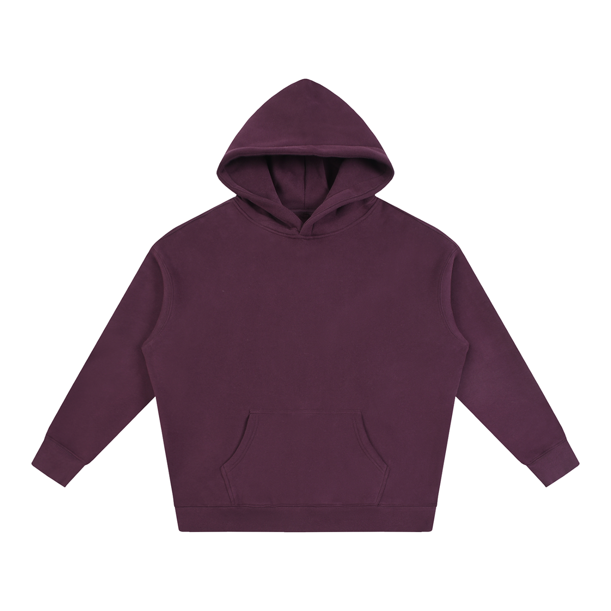 Men's Heavyweight Cotton Blend Hoodie – Casual Streetwear Pullover