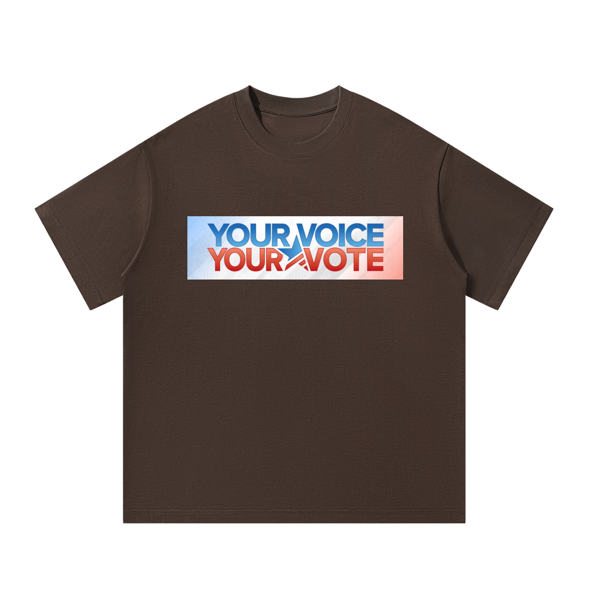 Your Voice, Your Vote Oversized T-Shirt