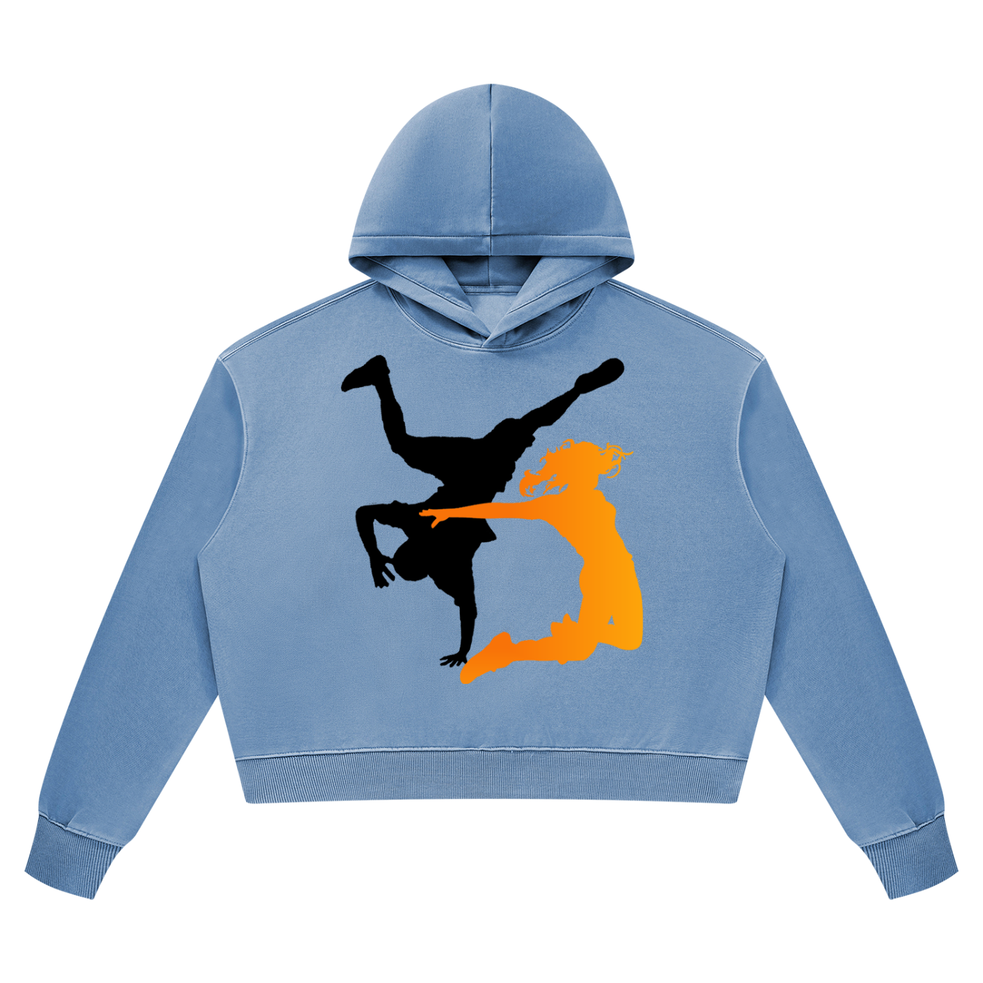 Women’s Vintage Wash Heavyweight Hoodie: Dancers