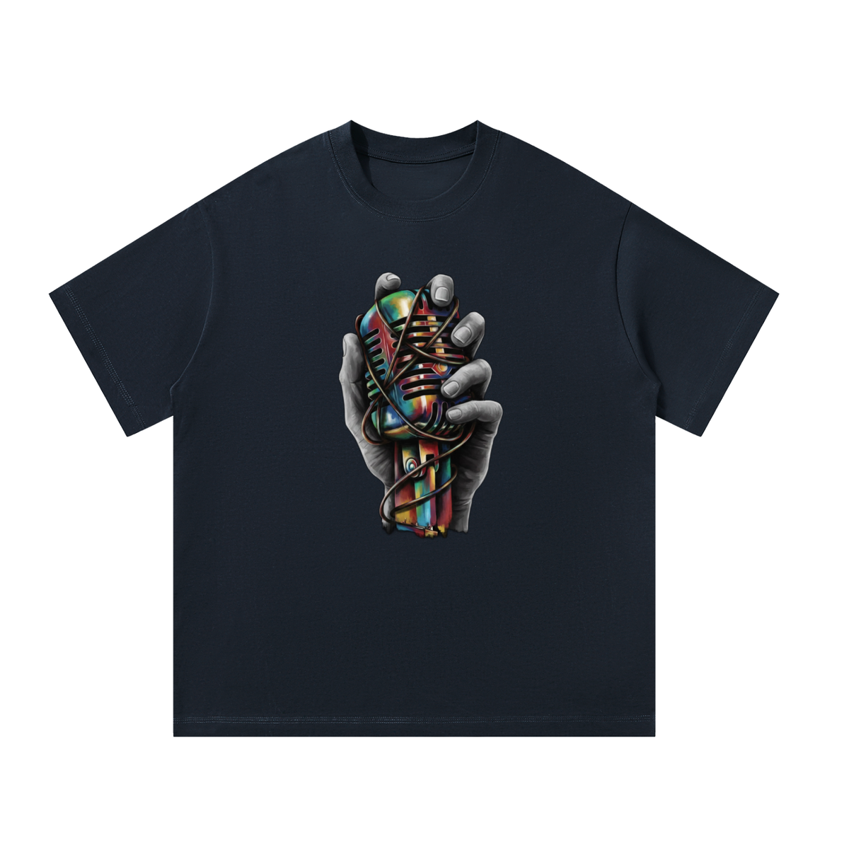 Men's Oversized T-Shirt: Grab The Mic