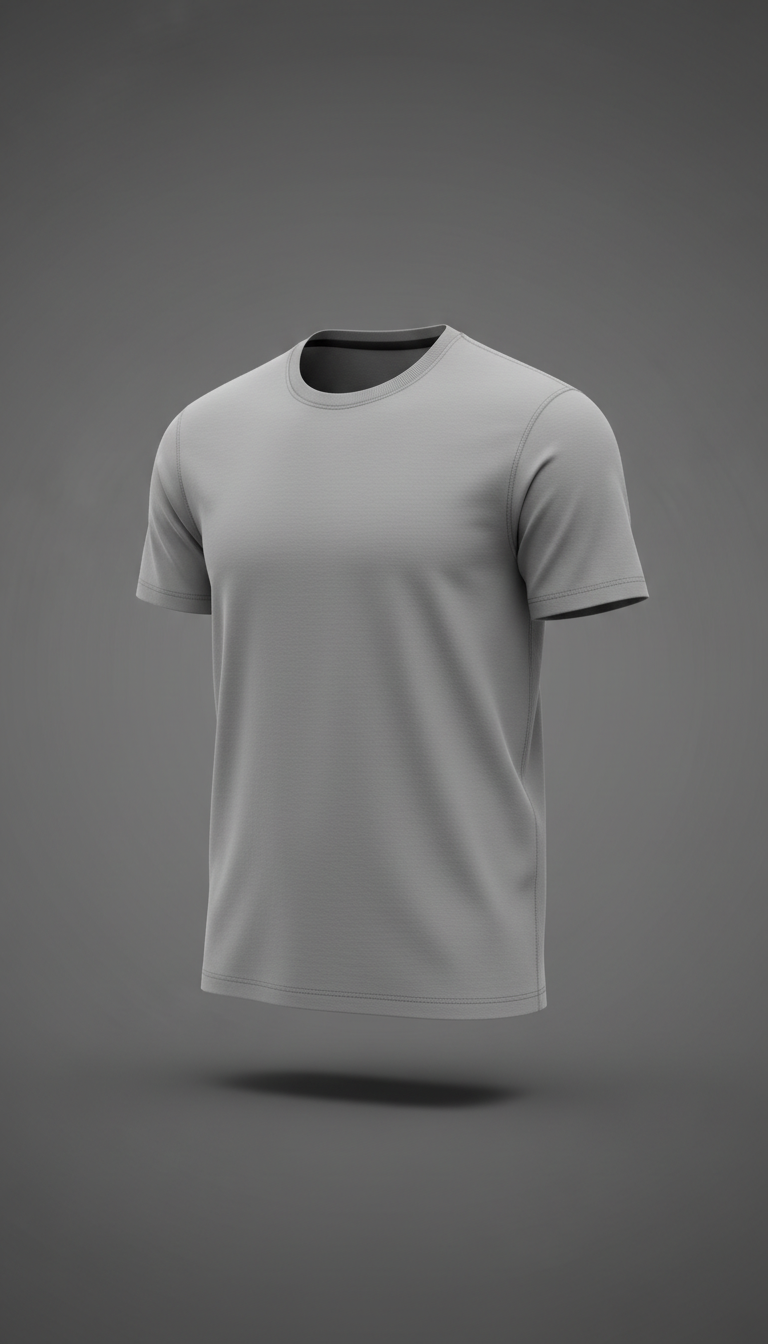 Concrete Grey Graphic Tee