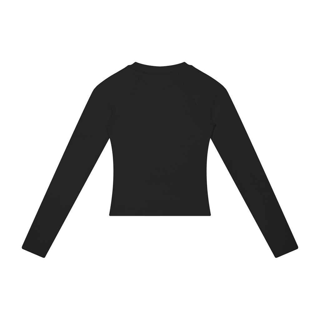 "How Is This My Life" Women’s Slim Raglan Long Sleeve T-Shirt