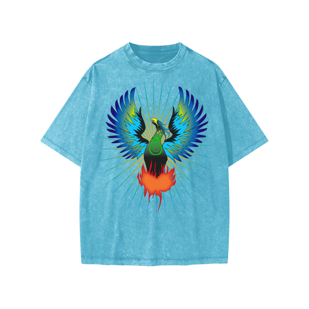 Boys Phoenix Rising Snow Washed Kids' T-Shirt