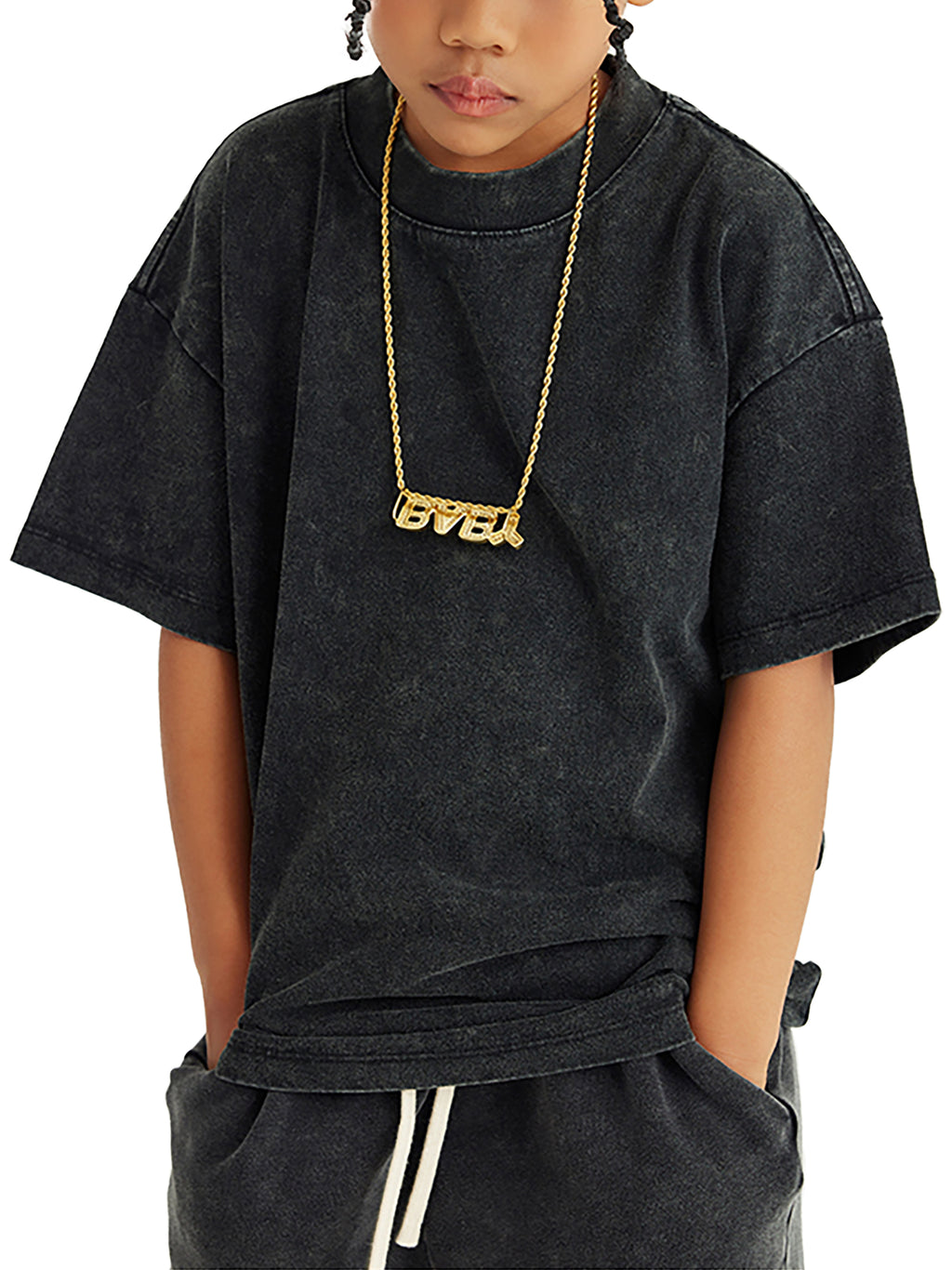 Boys Dancers Snow Washed Kids' T-Shirt