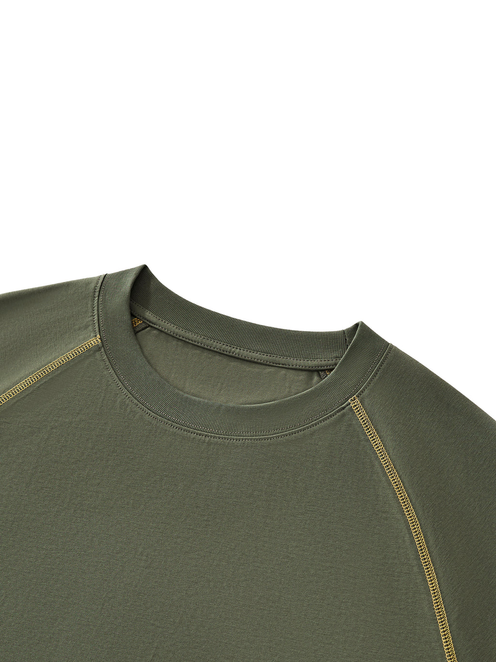 Contrast Stitch Raglan T-Shirt