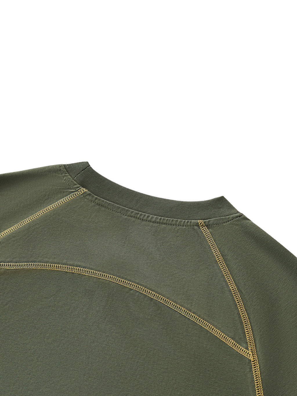 Contrast Stitch Raglan T-Shirt