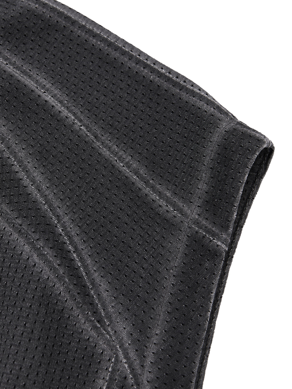 Vintage Wash Mesh Full-Zip Vest
