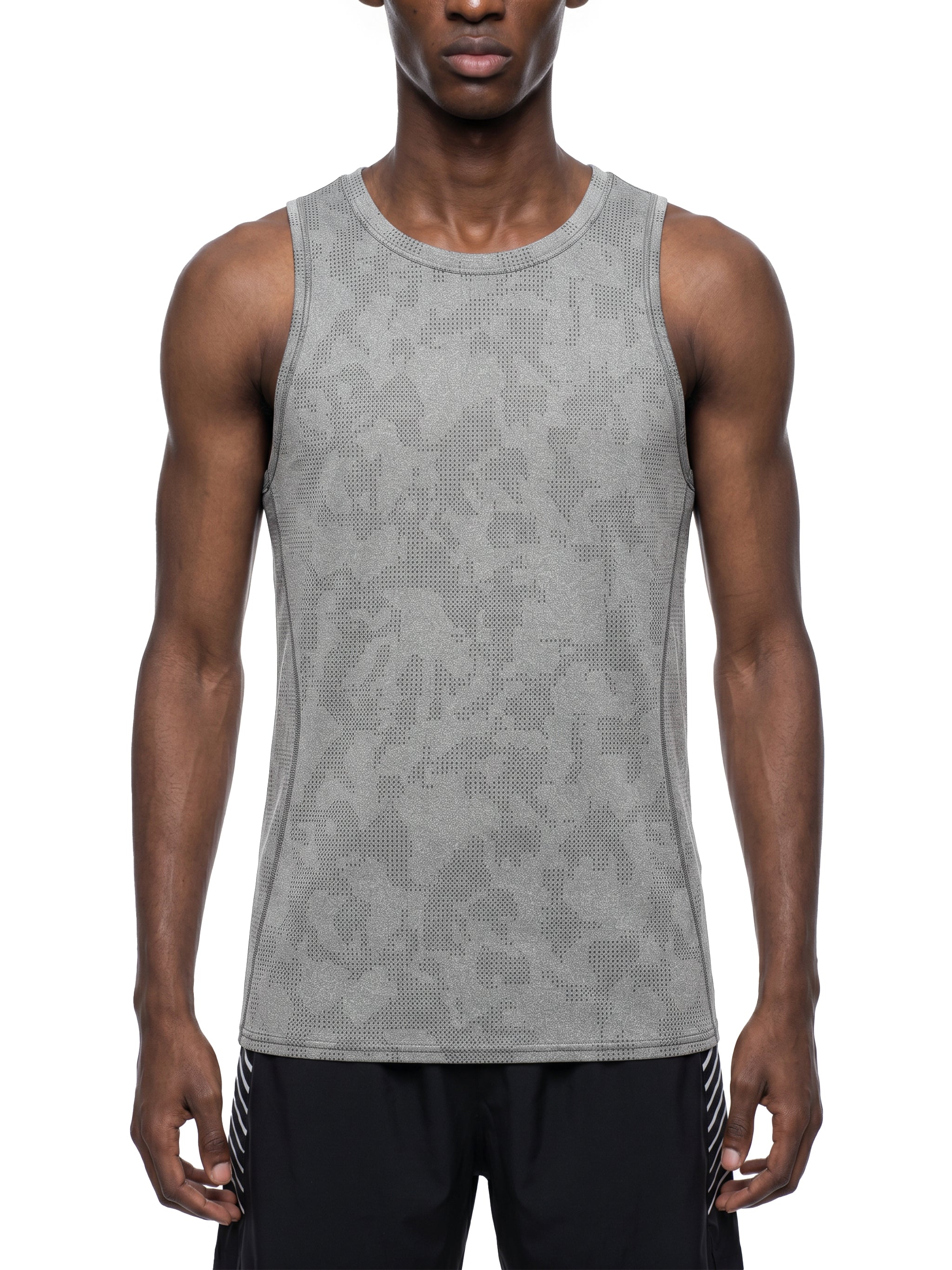 Men's Jacquard Performance Tank Top