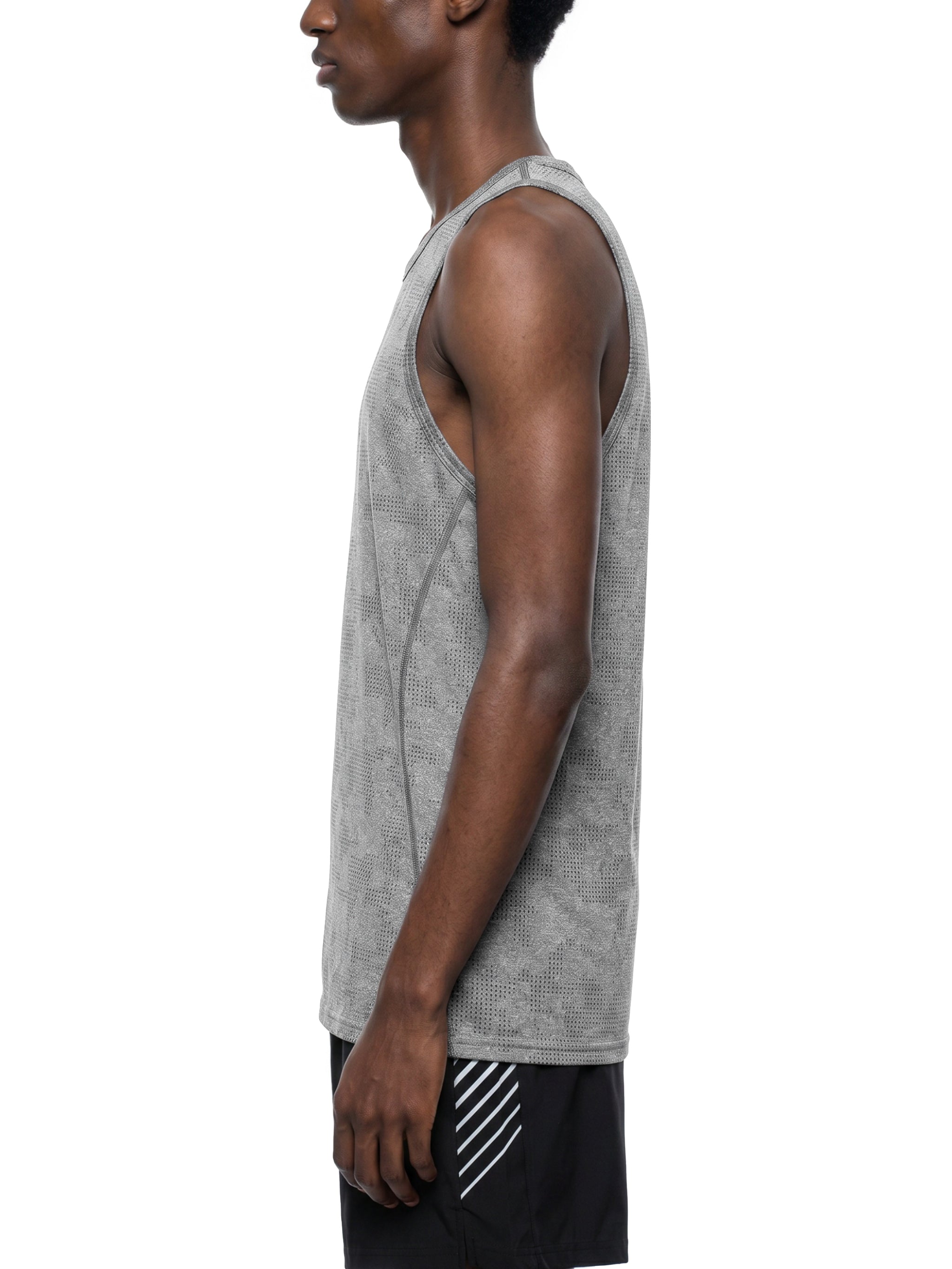Men's Jacquard Performance Tank Top