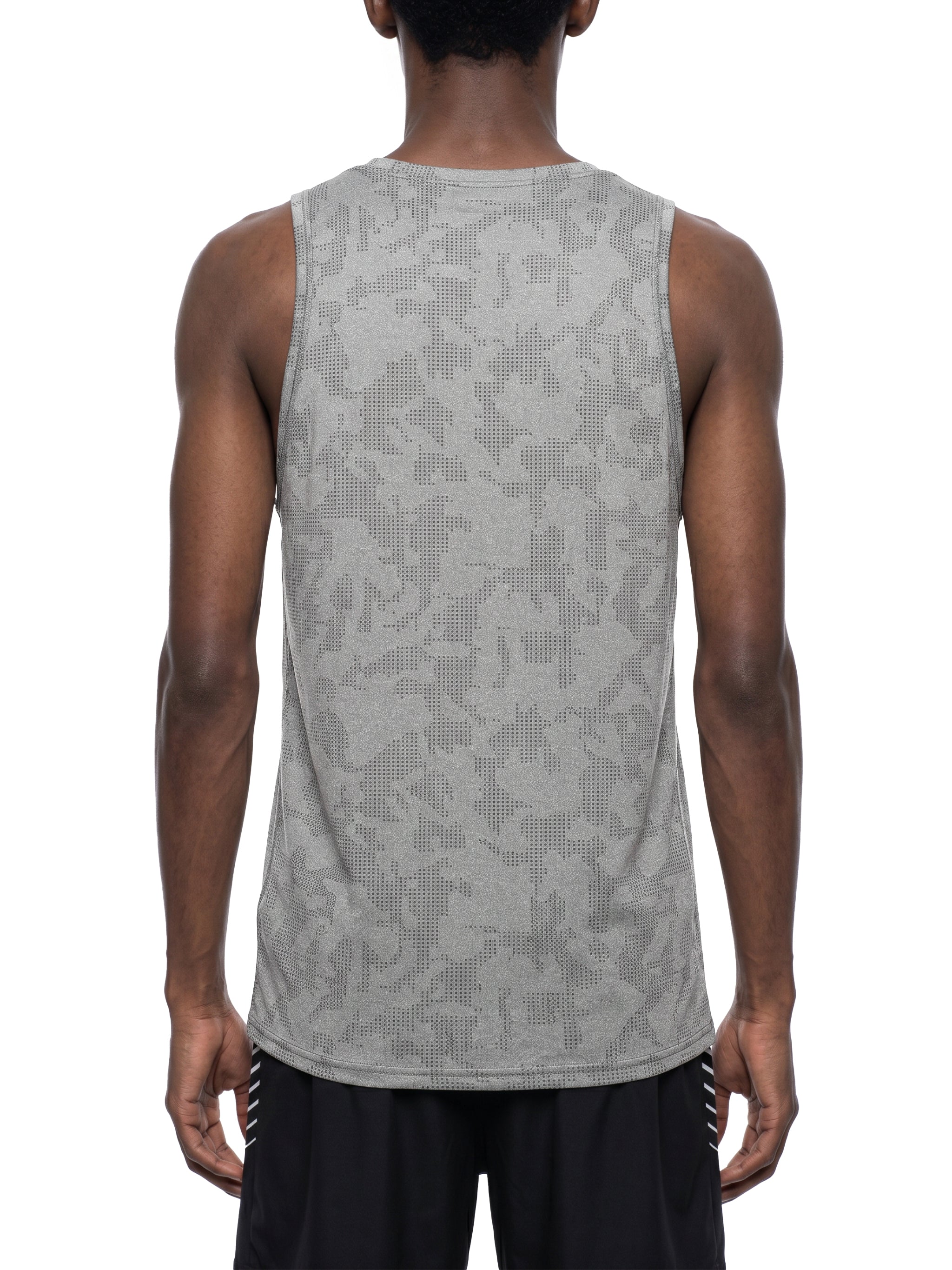 Men's Jacquard Performance Tank Top