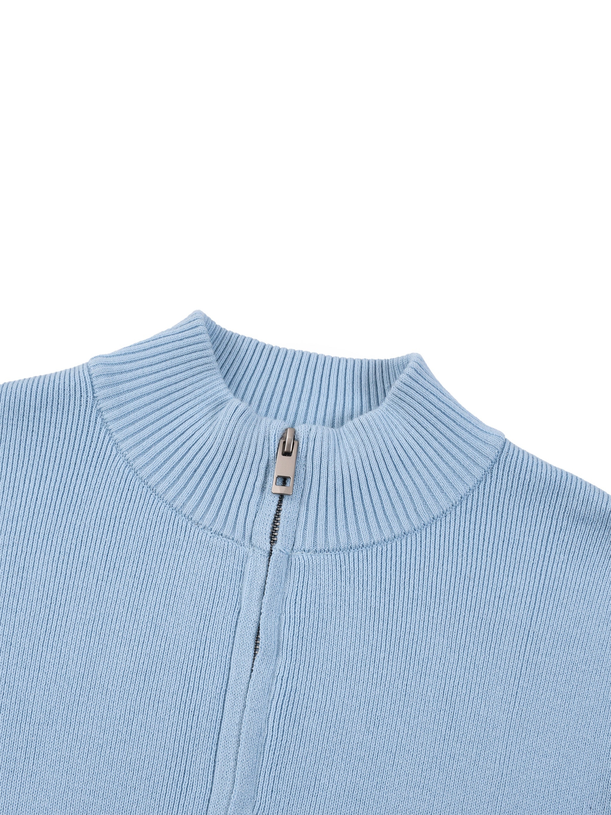Women’s Mock Neck Zip Up Cardigan
