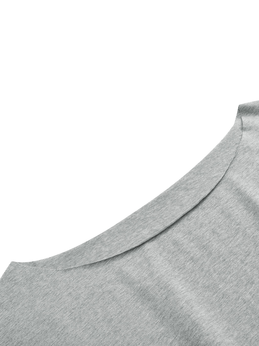 Women’s Boatneck Raw Edge Crop T-Shirt