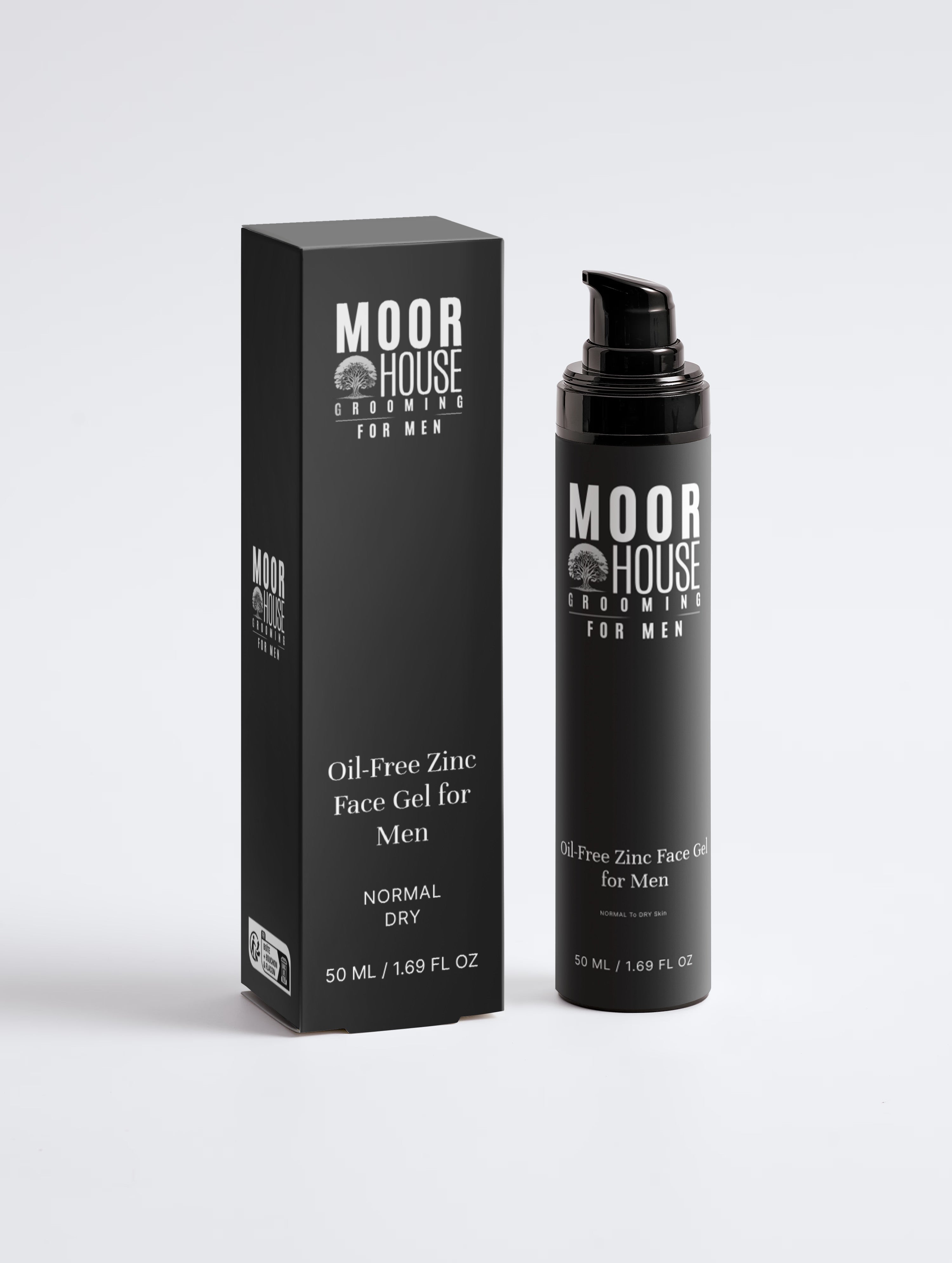 Moor House Grooming Premium Oil-Free Zinc Face Gel for Men