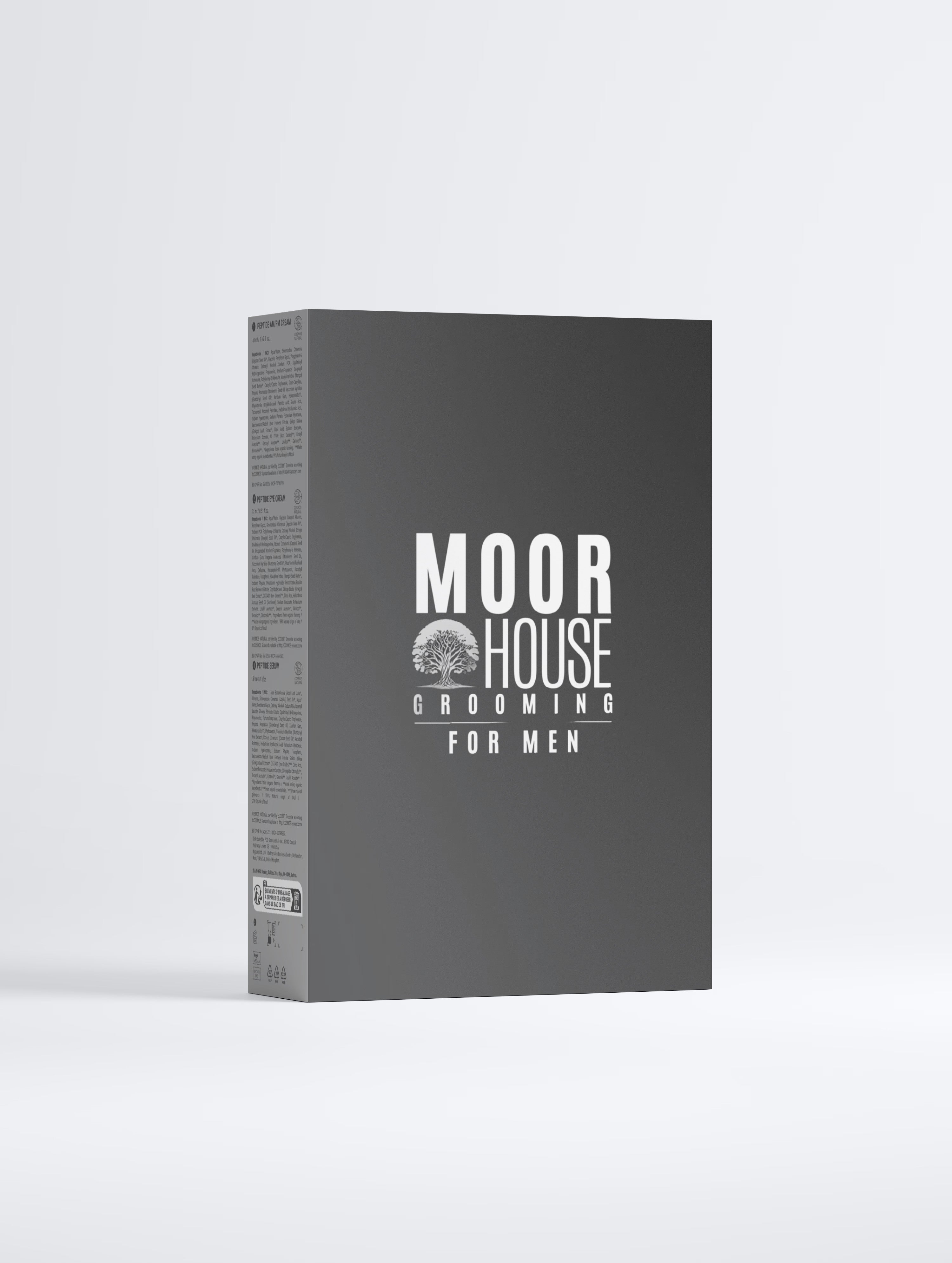Moor House Grooming for Men Premium Anti-Age Peptide Collection