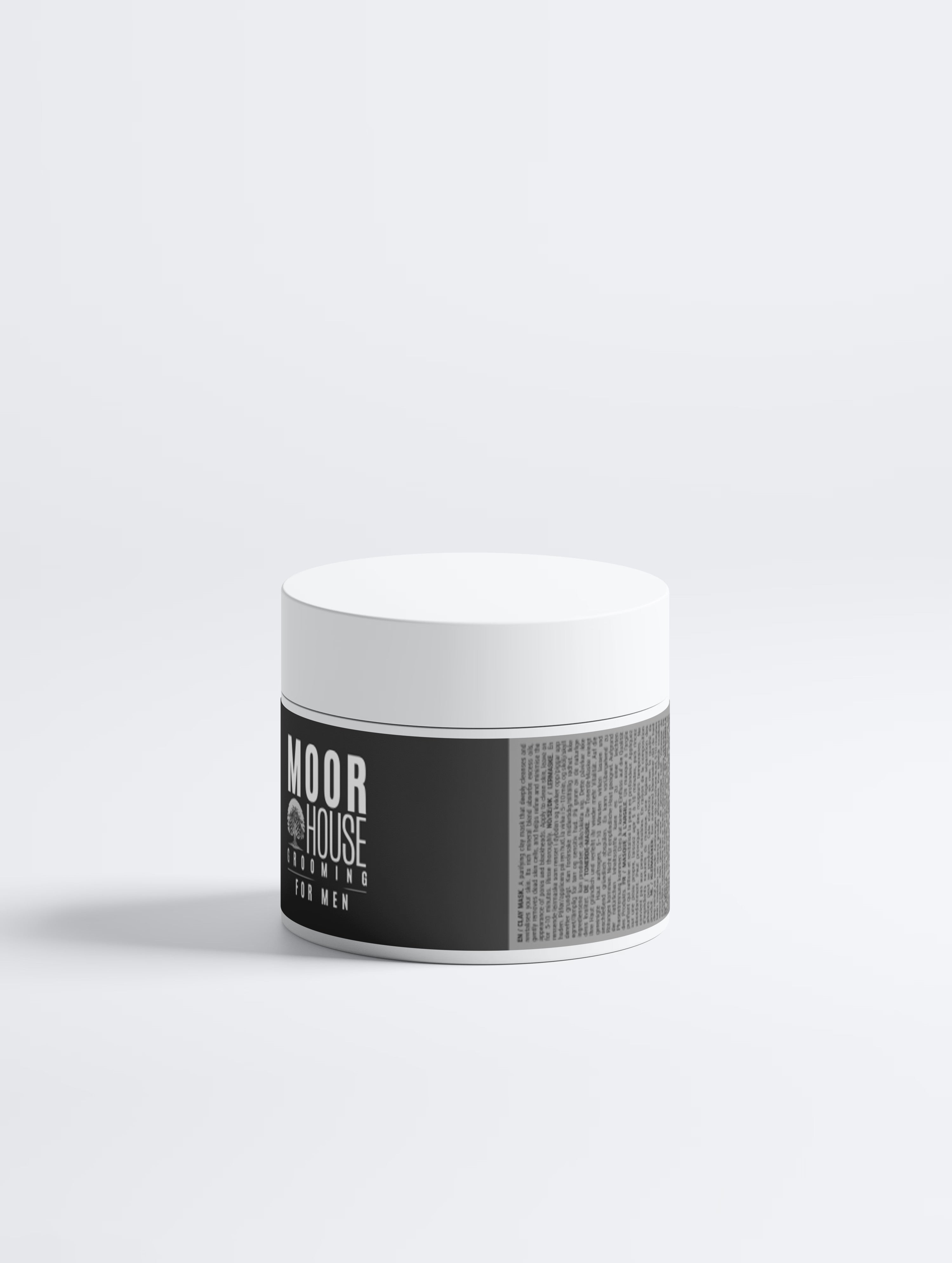 Moor House Grooming Premium Clay Mask for Pores and Blackheads