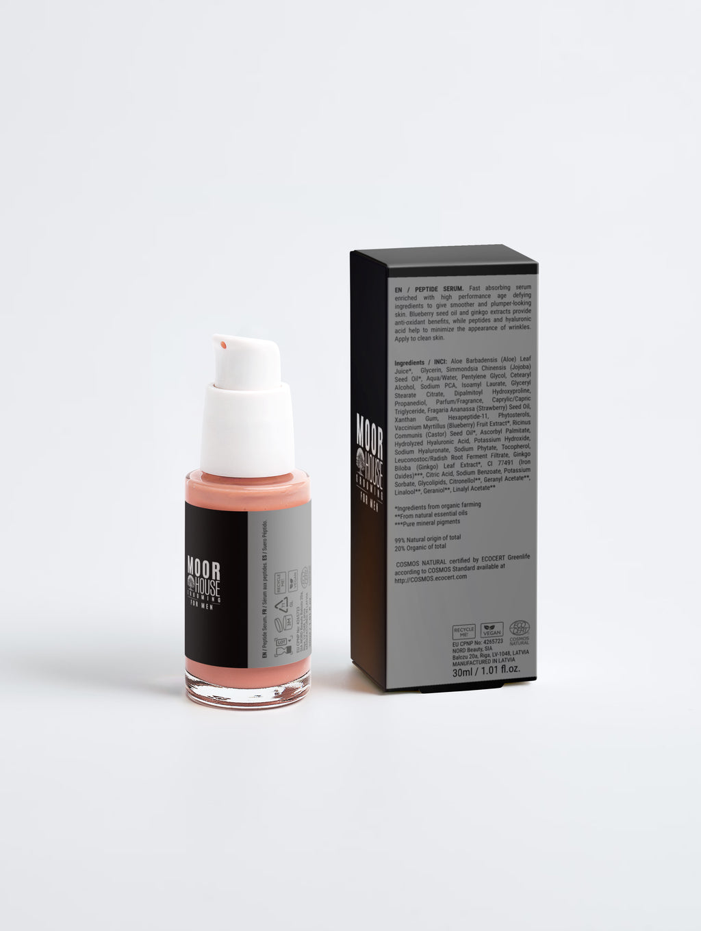 Moor House Grooming for Men Premium Anti-Age Peptide Collection